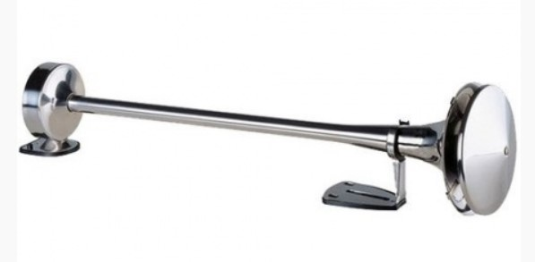 HAVALI TAVAN KORNASI KROM KAPLAMA 62 CM 24 V+VALF